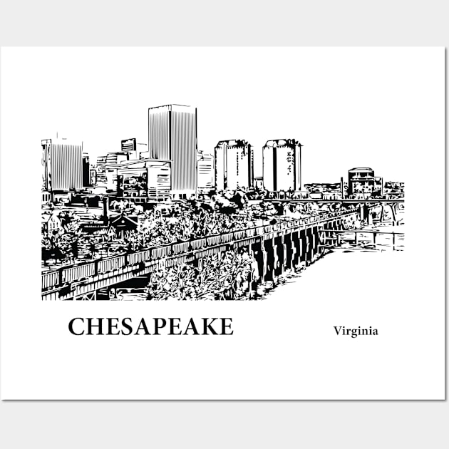 Chesapeake - Virginia Wall Art by Lakeric